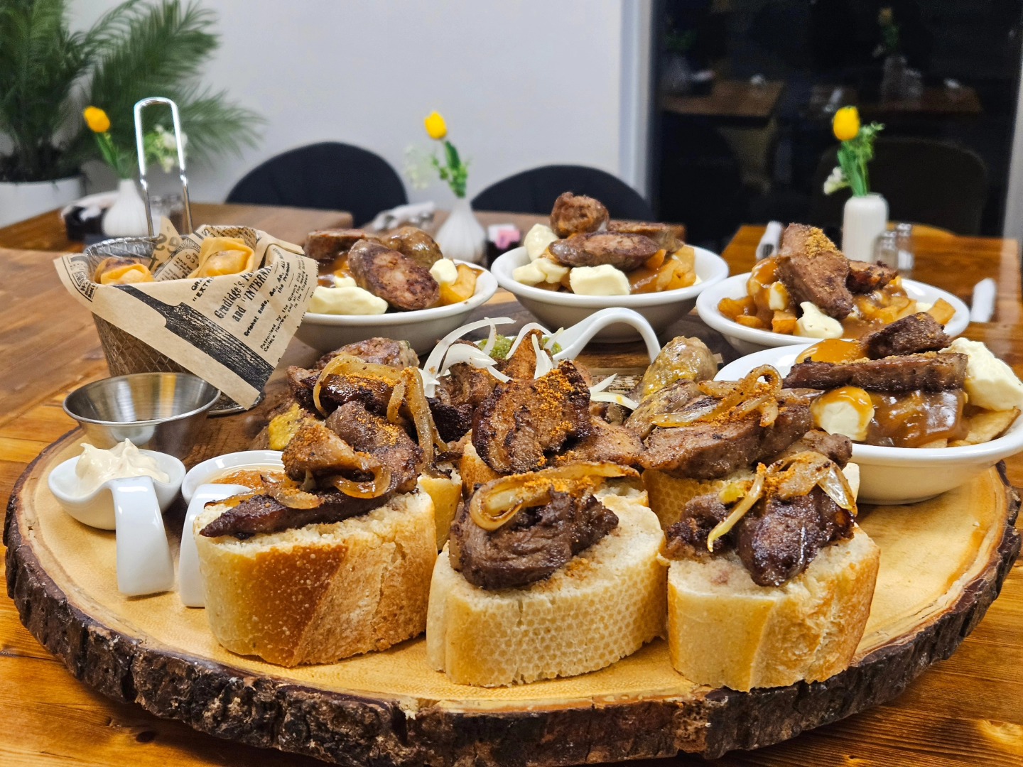 Plateau de dégustation africain — spécialité de La Cuisine d'Alida à Québec